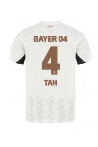 Bayer Leverkusen Jonathan Tah #4 Voetbaltruitje Uit tenue 2024-25 Korte Mouw